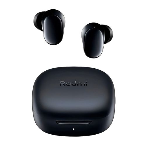 Audífonos bluetooth True Wireless Xiaomi Buds 6 Play, resistencia al agua IPX4, duración máx. 36 horas con estuche de carga, negro